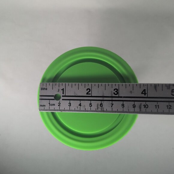 Billie Eilish Tumbler Cup Bottle Blohsh Tour Green Rubber Double Wall 24oz Lid - Picture 3 of 12